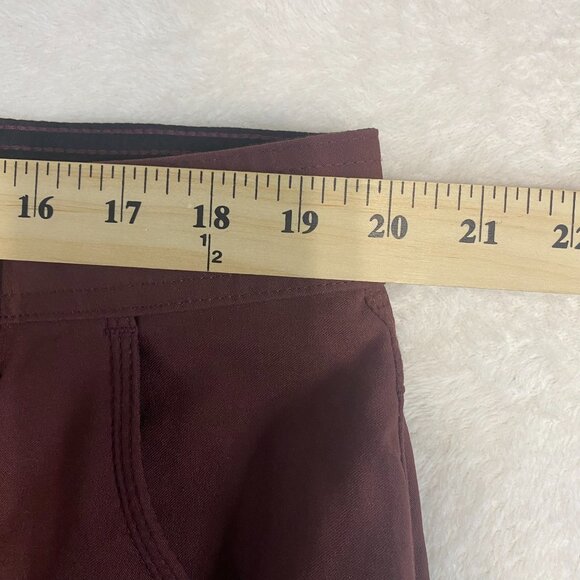 NWT Prana Stretch Zion Slim II Maroon Cargo Hiking Pants Men 40 X 33 Relaxed Fit - Picture 11 of 12